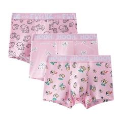Dreaming In Pink Cartoon Boxers