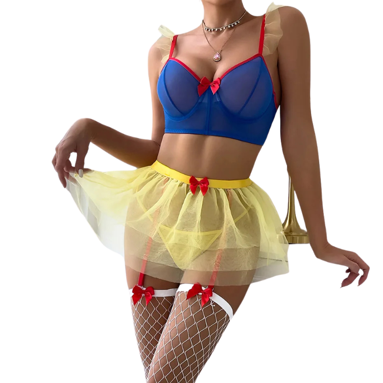 Fairytale Fantasy Snow White Lingerie Set