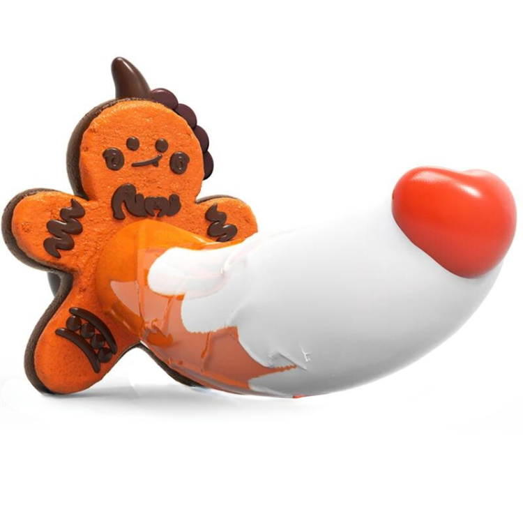 Fantasy Delight Colorful Monster Dildo