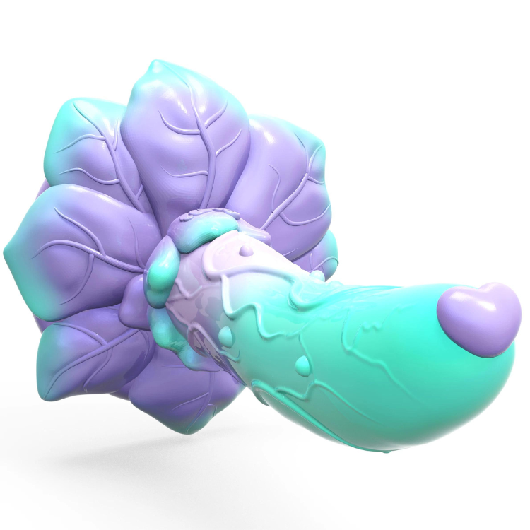 Fantasy Delight Colorful Monster Dildo