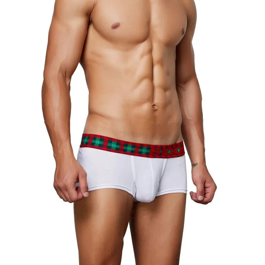 Festive Christmas Tartan Boxer Briefs