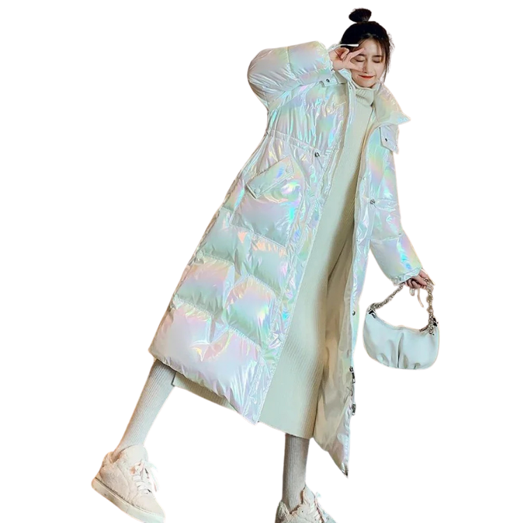 Fierce Frost & Fluff Hooded Oversized Puffer Jacket