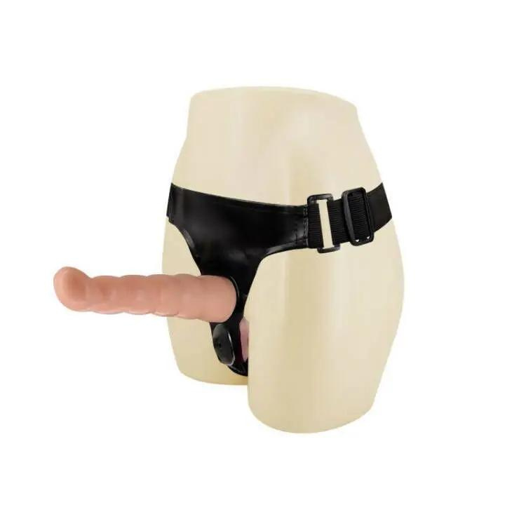 FlexiFit Ultra Elastic Strap On Double Dildo