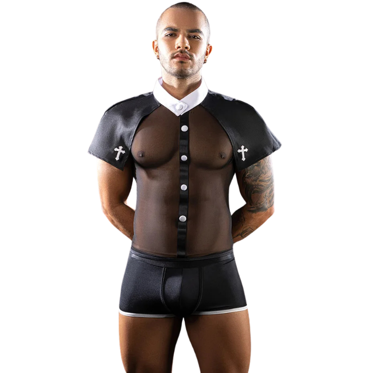 Forgive Me Daddy Priest Kink Costume