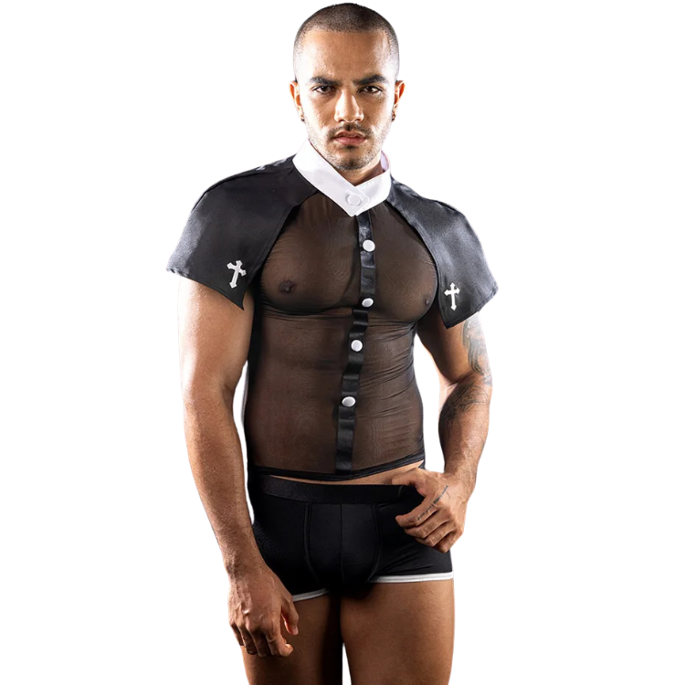 Forgive Me Daddy Priest Kink Costume
