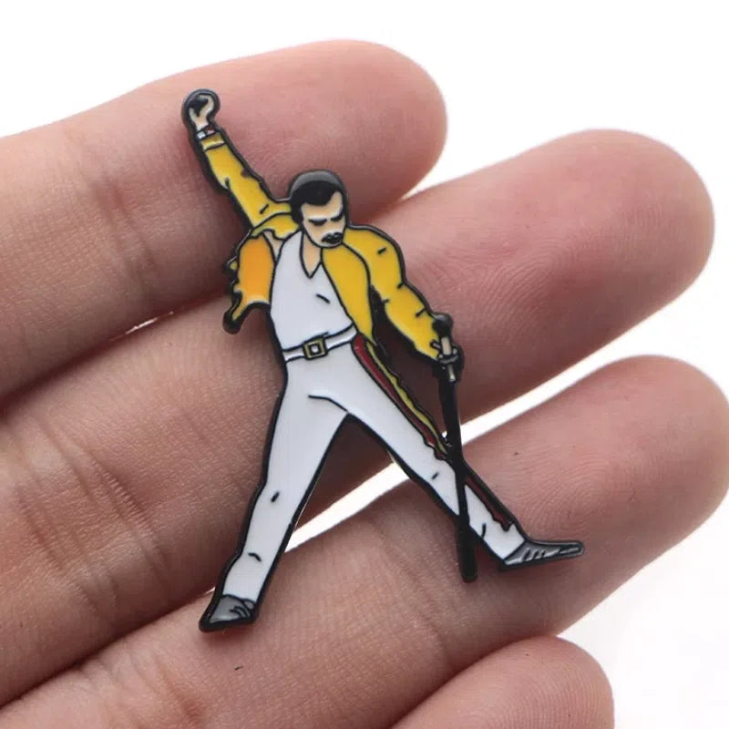 Freddie Mercury Enamel Pin