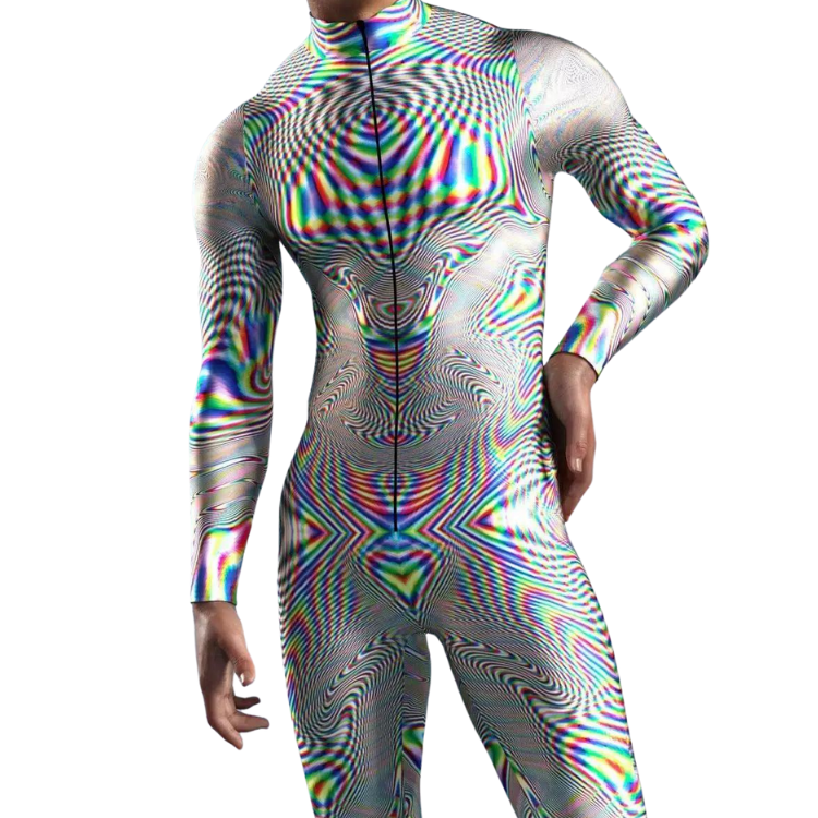 Full Body Colorburst Zentai Suit