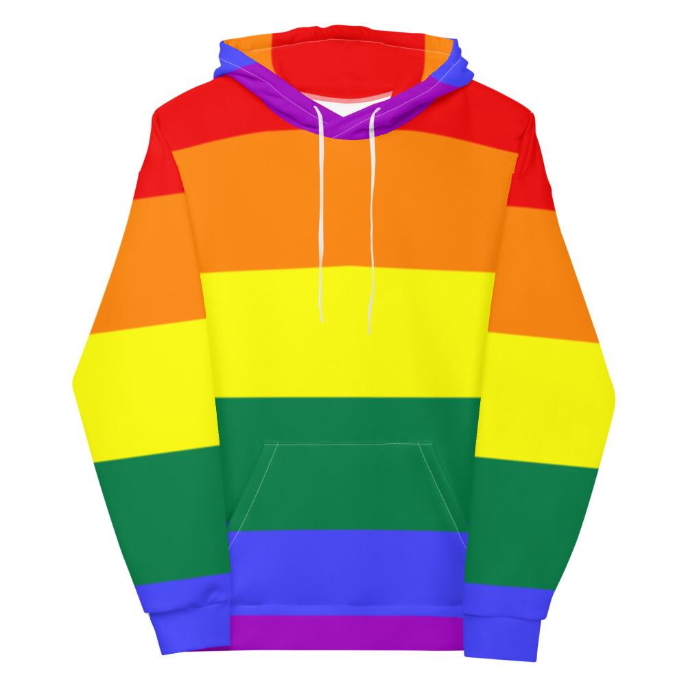 Gay Pride All-Over Hoodie