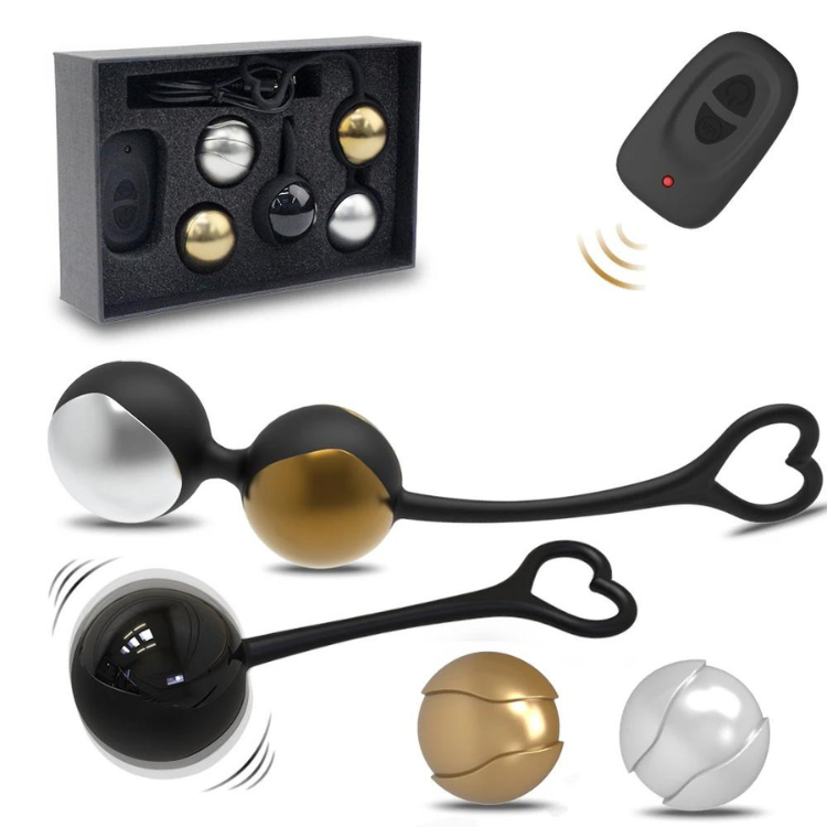 Geisha Glide Vibrating Kegel Eggs
