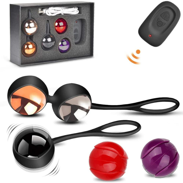 Geisha Glide Vibrating Kegel Eggs
