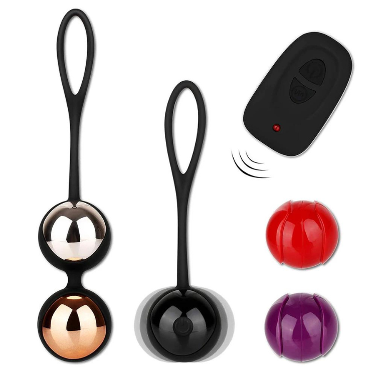 Geisha Glide Vibrating Kegel Eggs