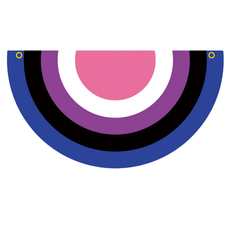 Genderfluid Pride Flag Bunting