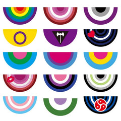Genderfluid Pride Flag Bunting