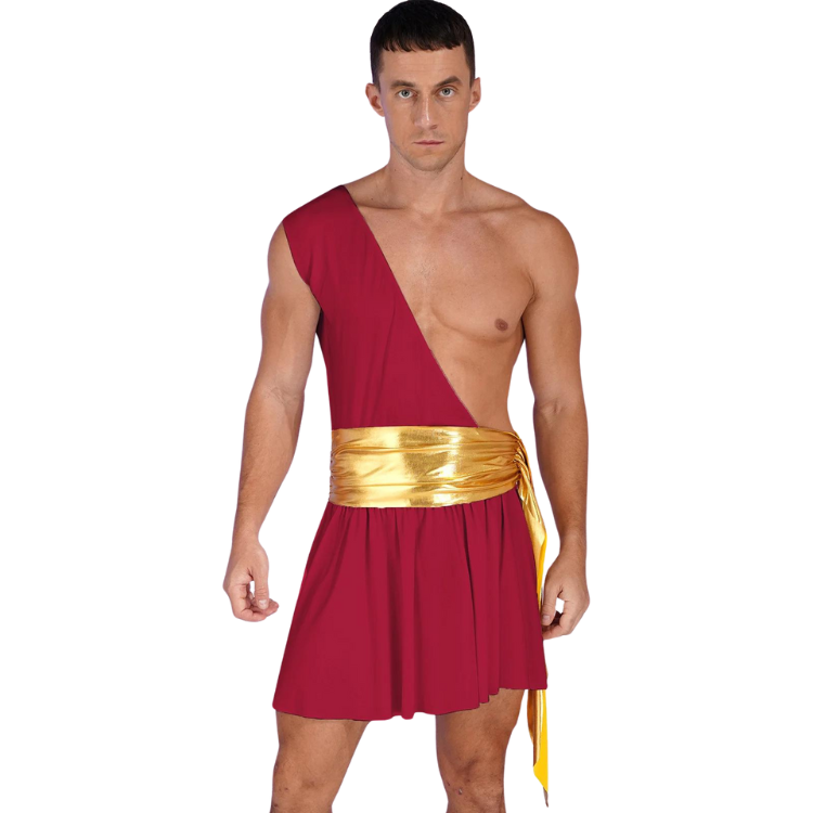 Gladiator God Warrior's Ruffled Temptation Costume