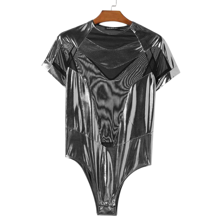 Gleaming Queer Mesh Reveal Shirt