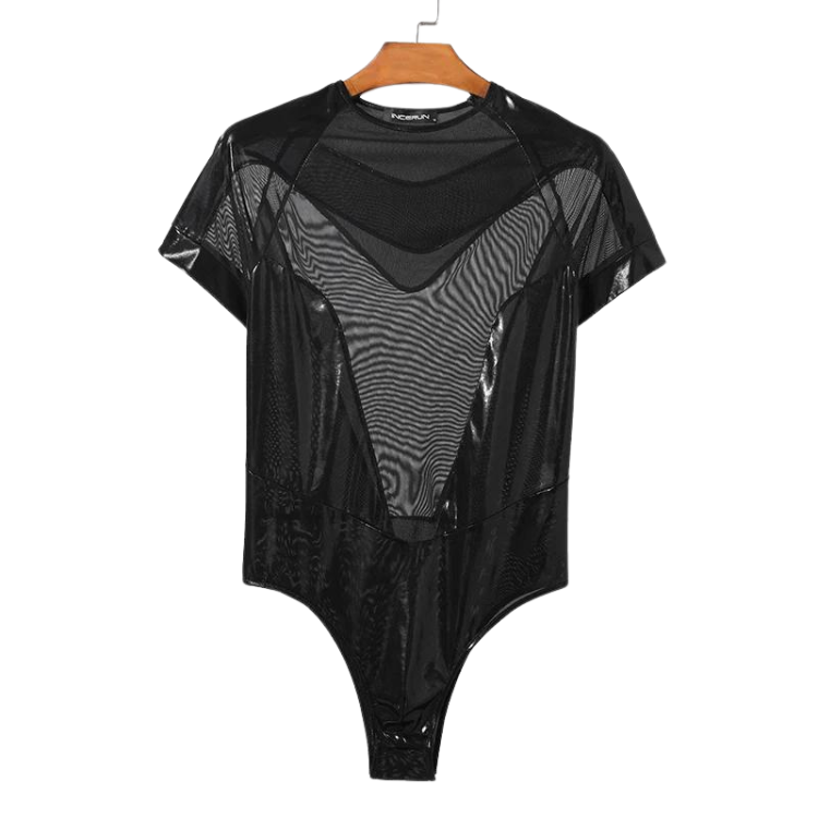 Gleaming Queer Mesh Reveal Shirt