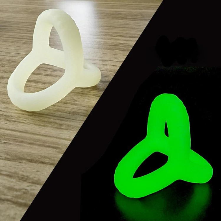 GlowEdge Fluorescence Penis Ring