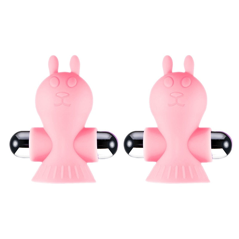 Liberating Love 10 Modes VIbrating Nipple Clamps