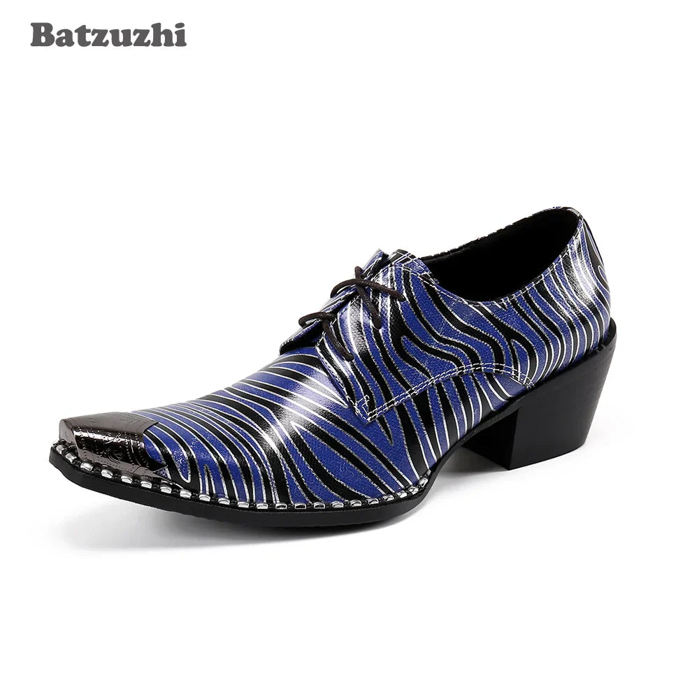 Zebra Funk Dress Shoes