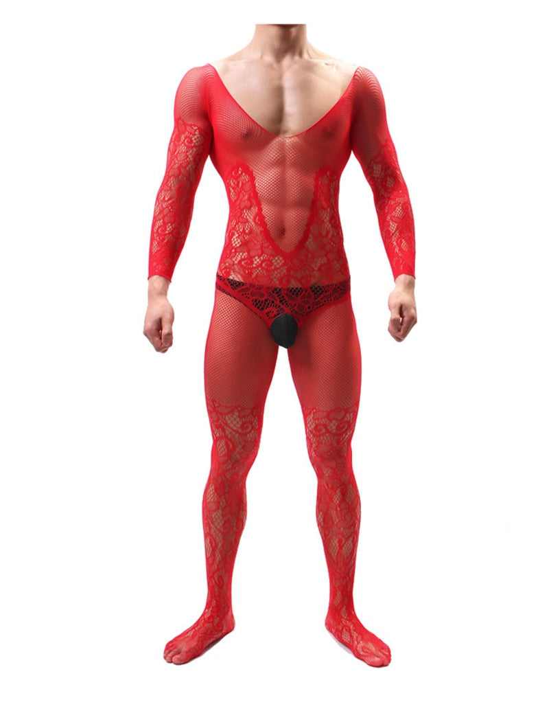 Own Your Sissy Fishnet Lingerie For Men