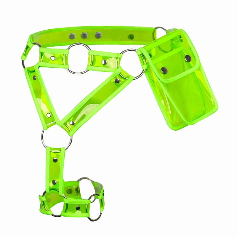 Fierce Neon Green Rave Outfit