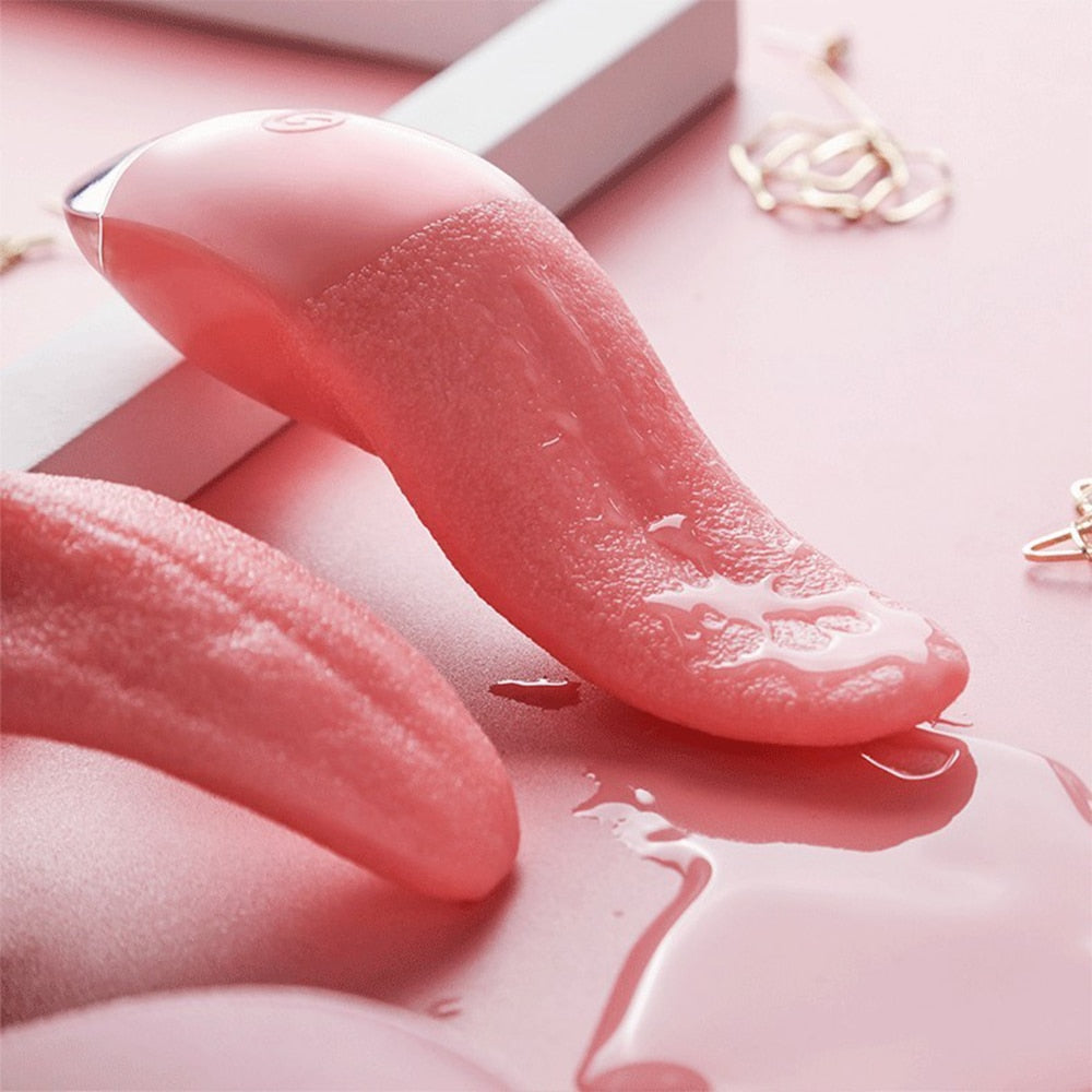 Soft Tongue Licking Vibrator