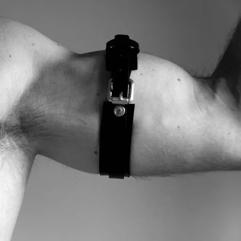 Men's Fashion Leather Bicep Bracelet