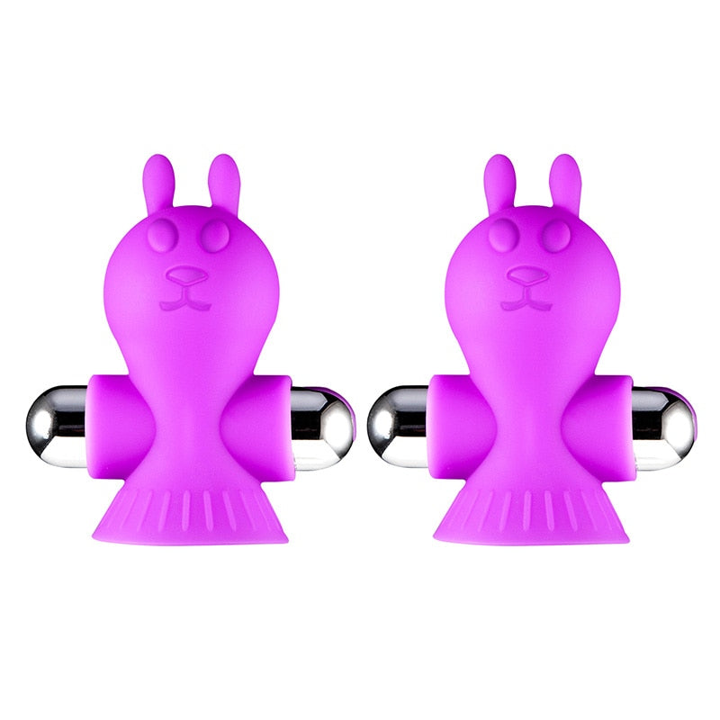 Liberating Love 10 Modes VIbrating Nipple Clamps