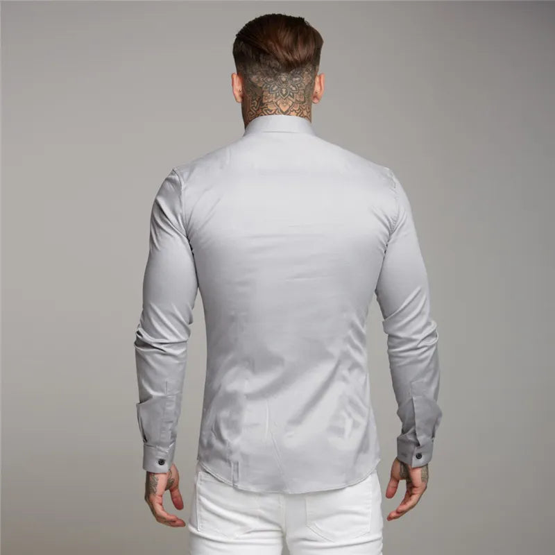 Buff Long Sleeve Tight Shirt