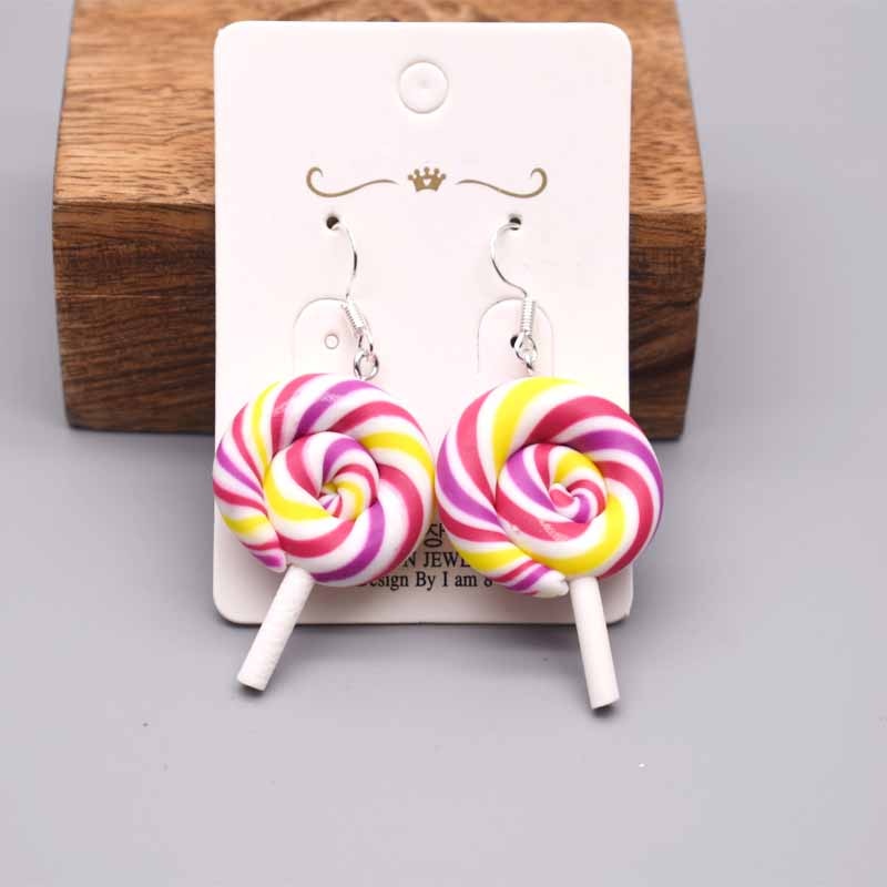 Colourful Lollipop Earrings