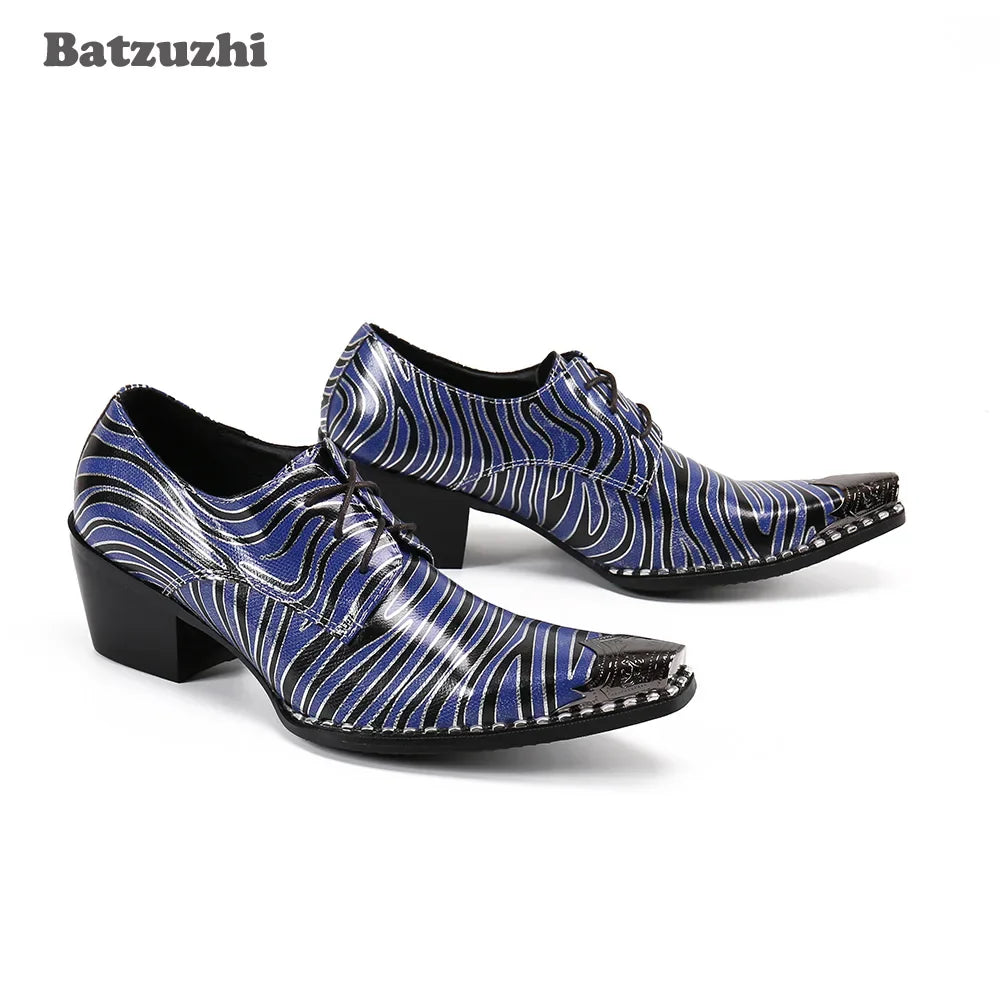 Zebra Funk Dress Shoes