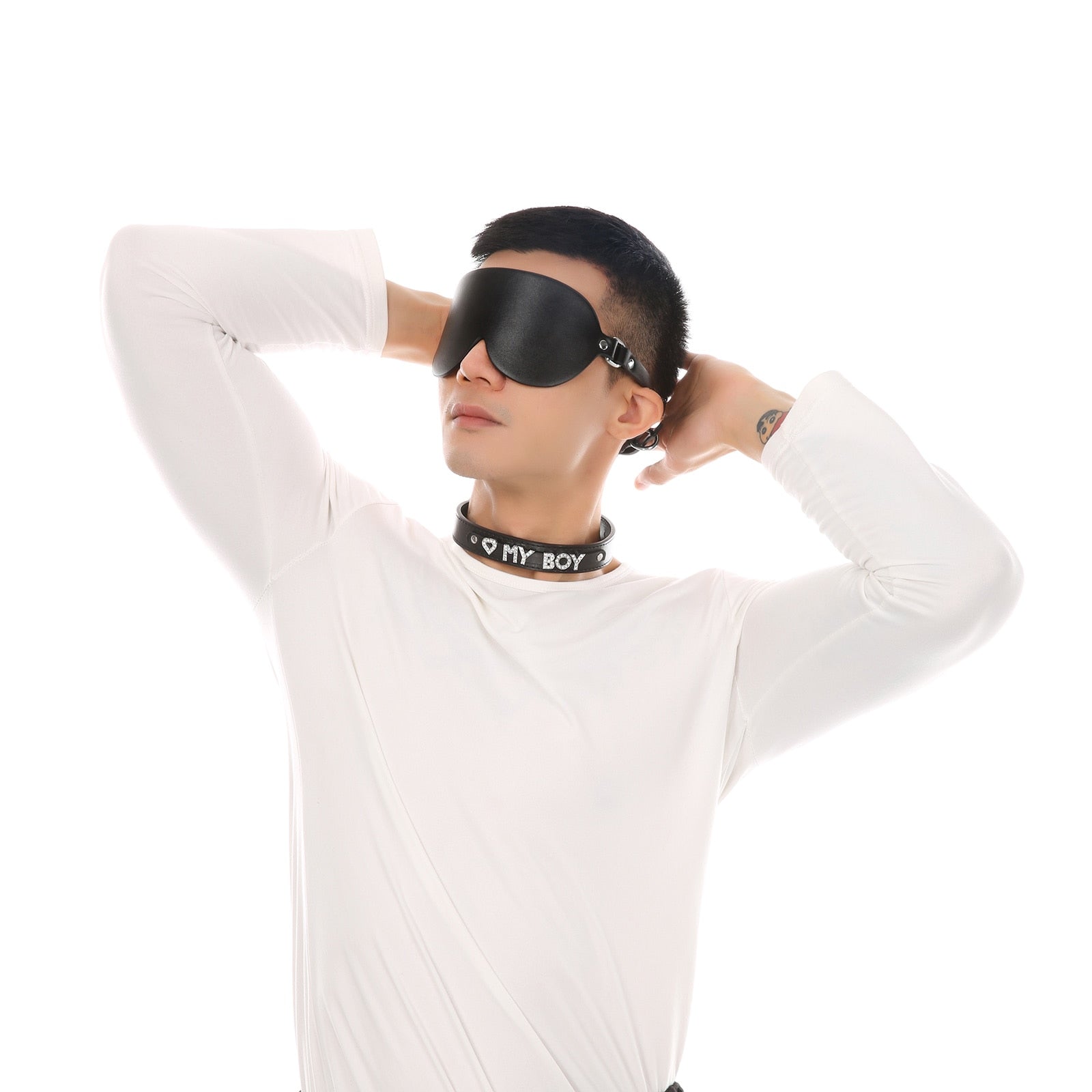 My Boy Blindfold And Choker