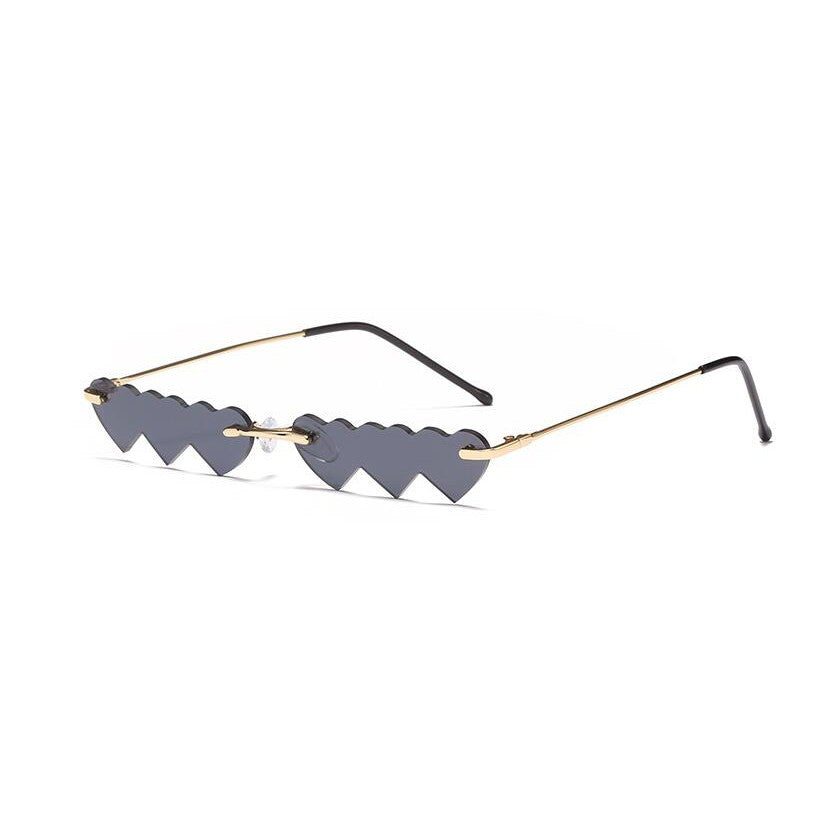 Triple Threat Heart Sunglasses