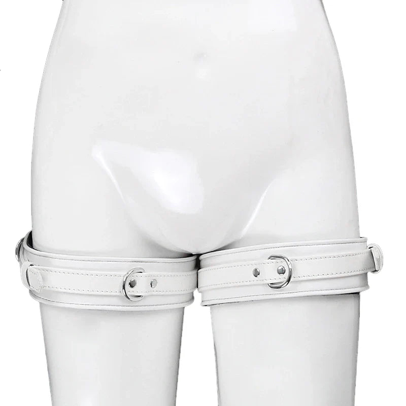 Adjustable PU Leather Erotic Thigh Cuffs