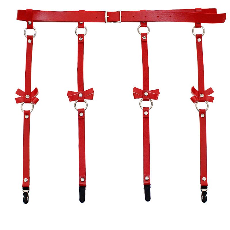 Punk Thigh High Garter Belt