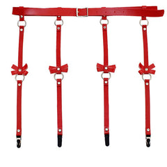 Punk Thigh High Garter Belt