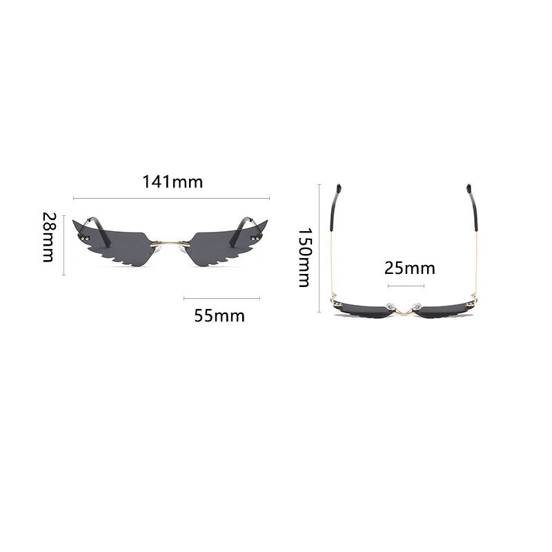 Angel Wings Sunglasses