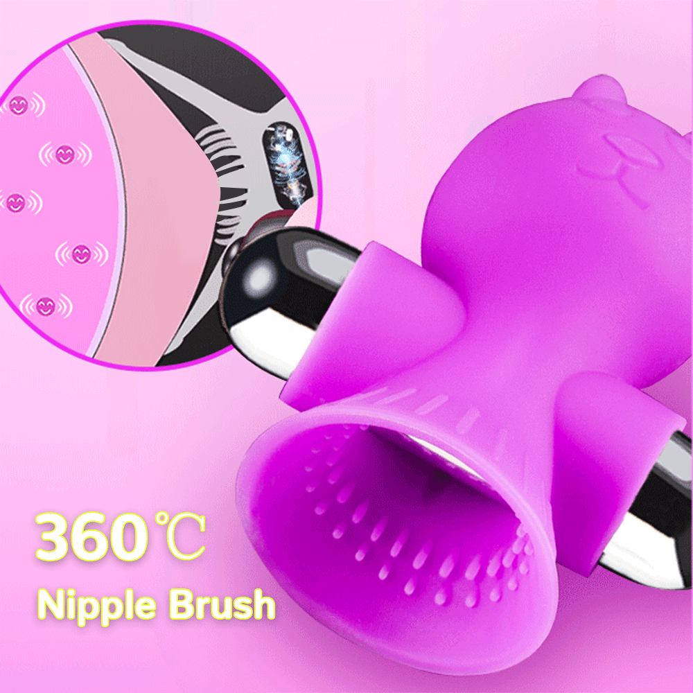 Liberating Love 10 Modes VIbrating Nipple Clamps