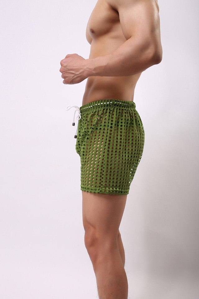 Totally See-Through Mesh Shorts