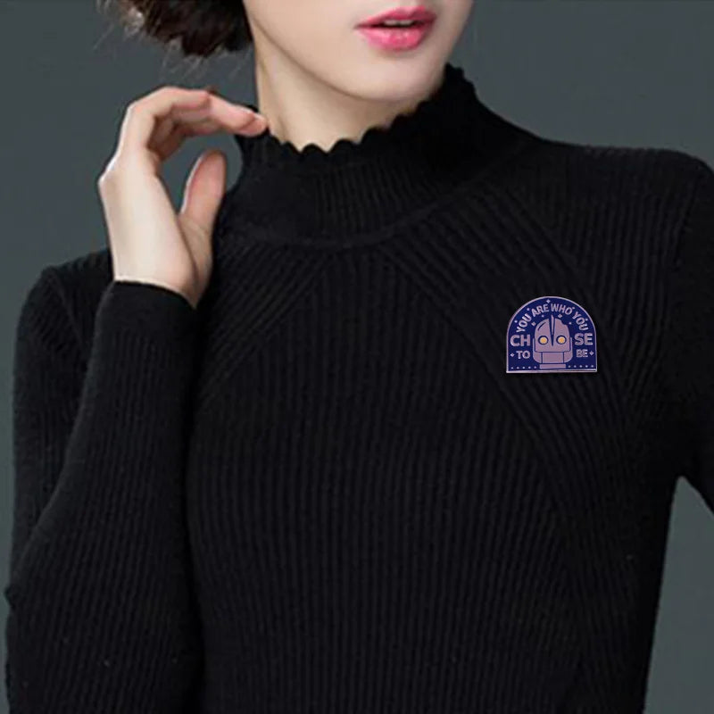 You Are Who You Choose To Be Enamel Pin