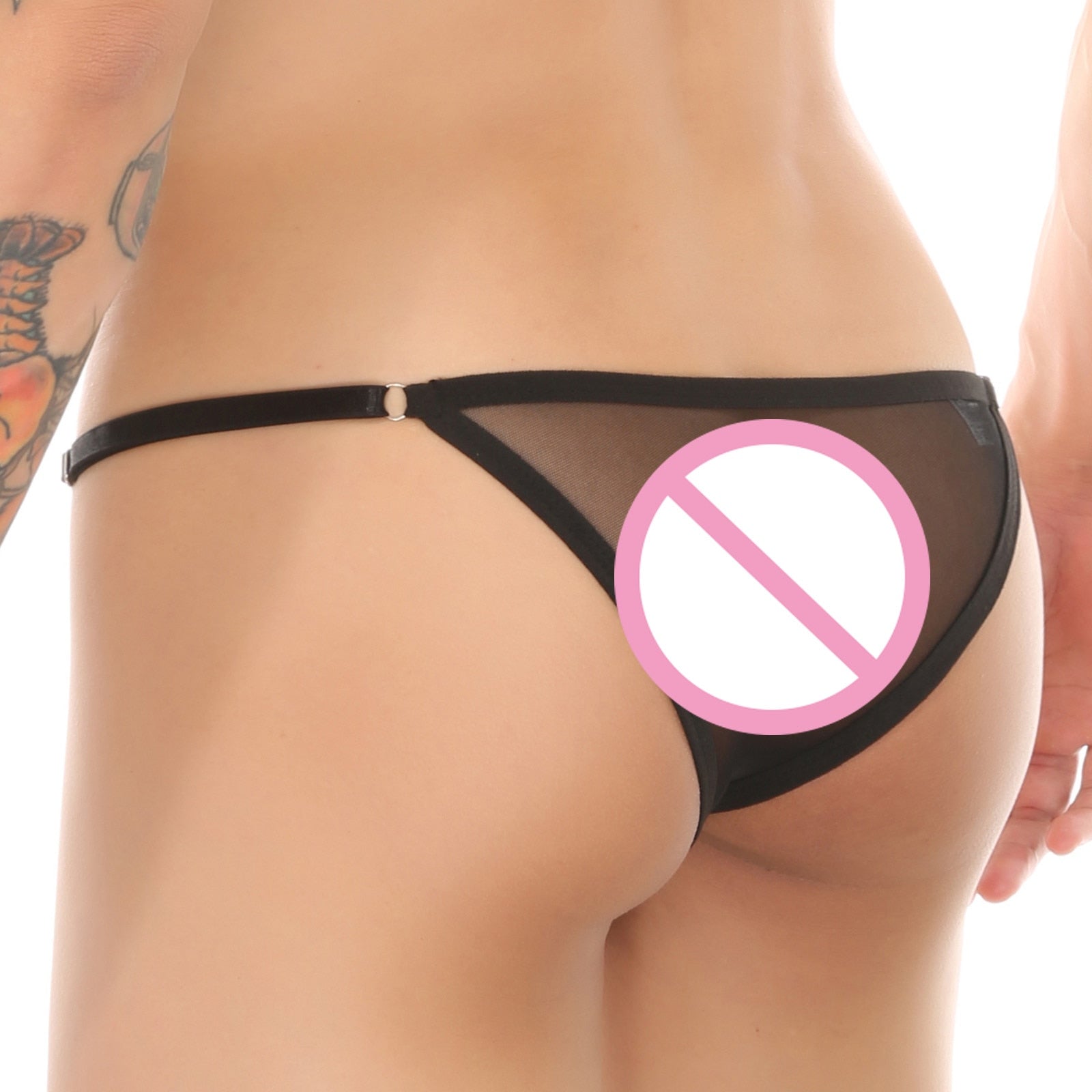 Hot Lace Sissy Thong