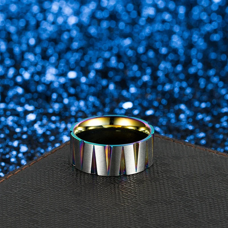 Carbide Titanium Triangle Groove Ring
