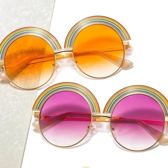 Rainbow Round Sunglasses