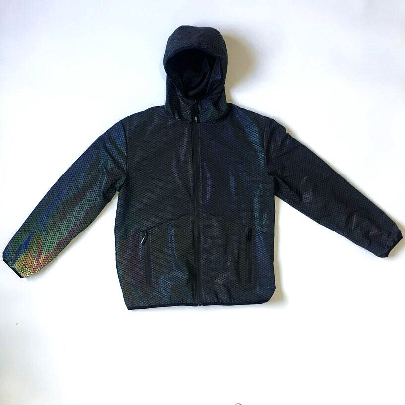 Rave Radiance Reflective Hooded Jacket