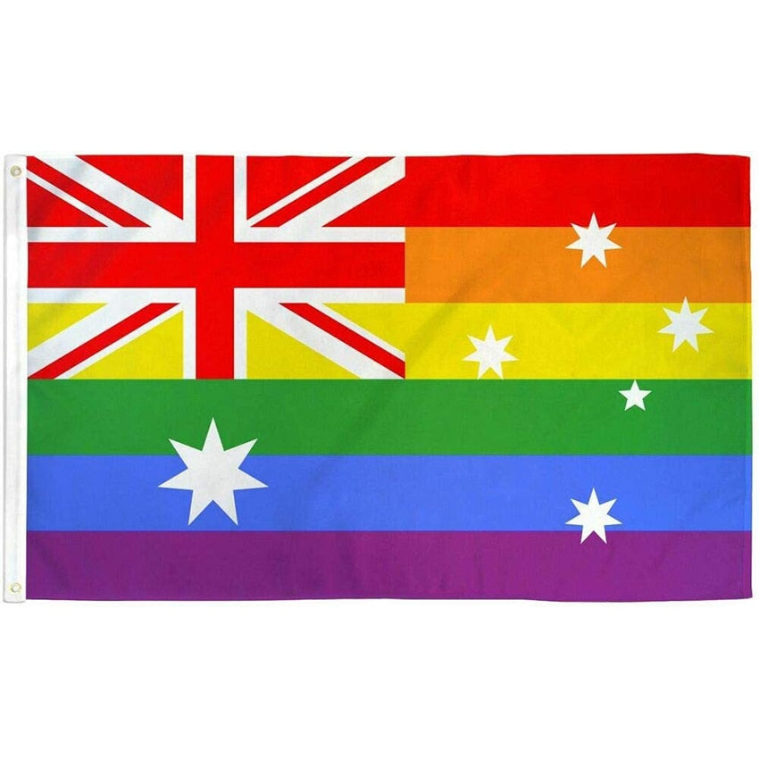 Gay Australia Pride Flag