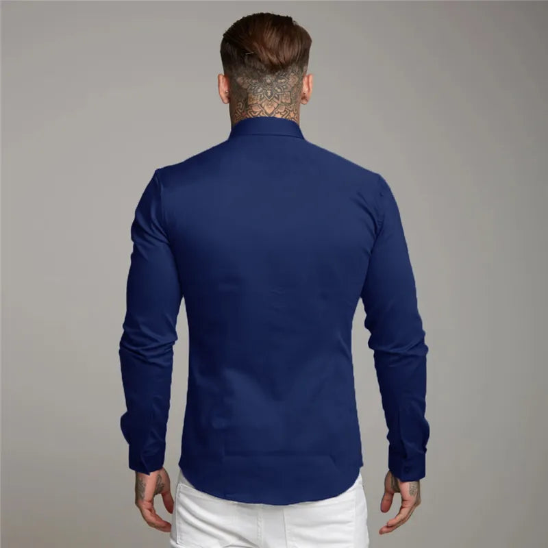 Buff Long Sleeve Tight Shirt