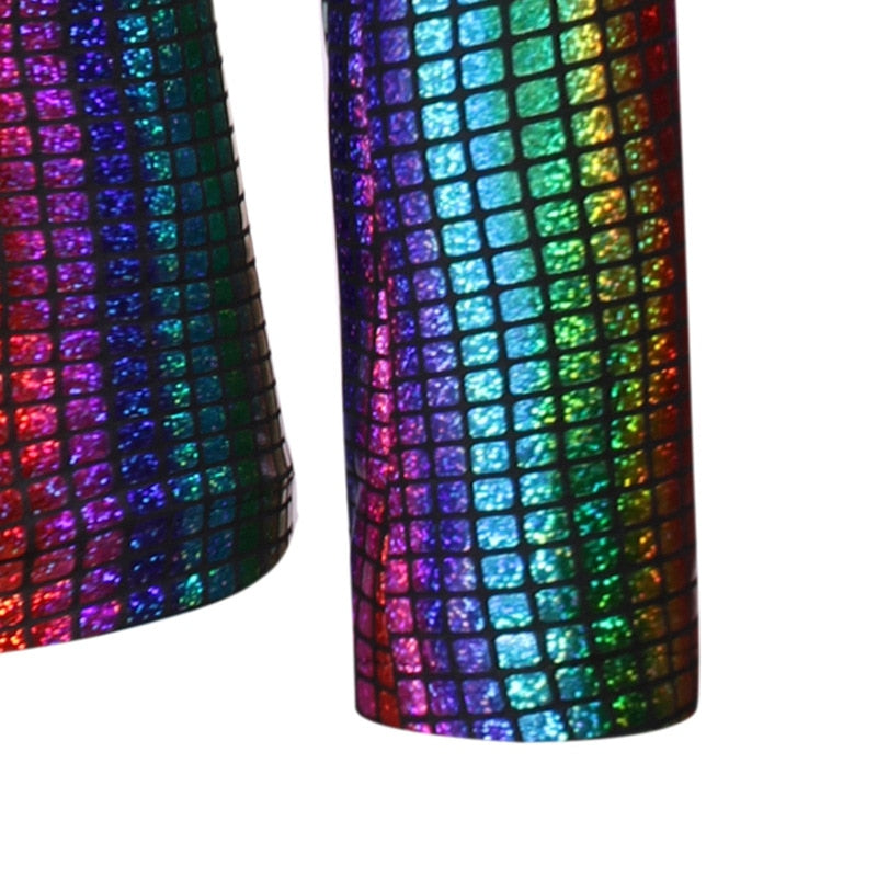 Rave Radiance Rainbow Suit