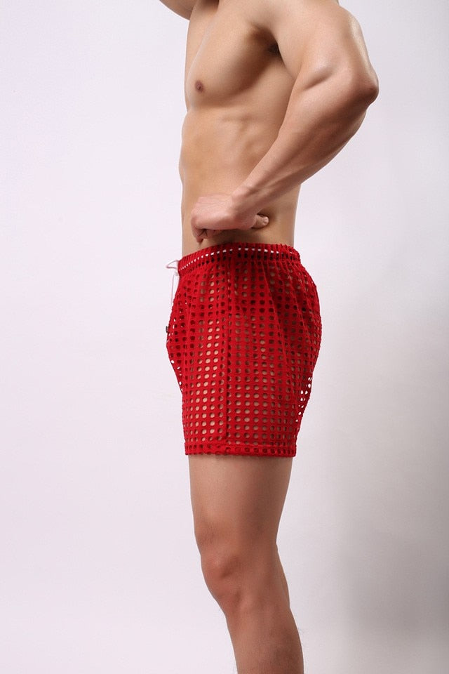 Totally See-Through Mesh Shorts