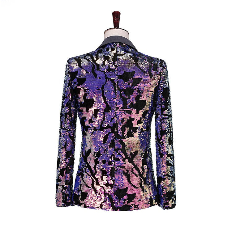 Fabulous Shimmer Sequined Blazer