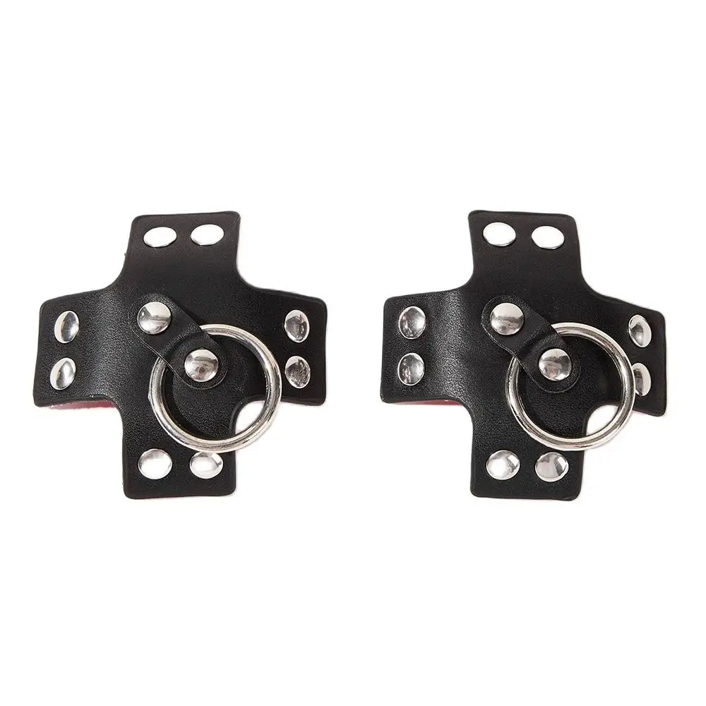 PU Leather Rebel Nipple Pasties